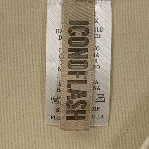 Iconoflash Nylon Long Cami Slip Dress Plus Size. - Picture 2 of 4